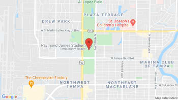 Raymond James Stadium in Tampa, FL (Google Maps)
