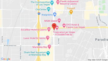 tropicana las vegas casino map