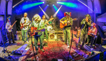 YarmonyGrass The Drunken Hearts with Bill Nershi Scott Law and Kevin Watson ©2015 ShowLove Media || All rights reserved || Photo by John-Ryan Lockman