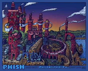 Phish The Mann Poster David Welker