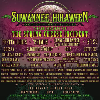 Suwannee Hulaween 2015 Poster Final