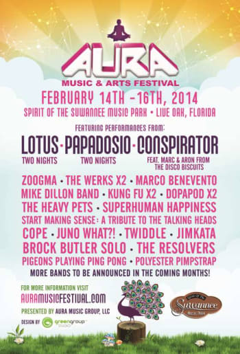 AURA Festival Lineup | Lotus