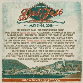 DelFest Announces Full 2015 Lineup