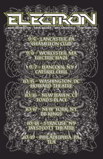 Tour Dates | Electron Announces Eight Shows