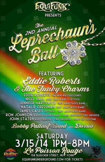 Eddie Roberts To Debut Funky Charms At Equifunk Event