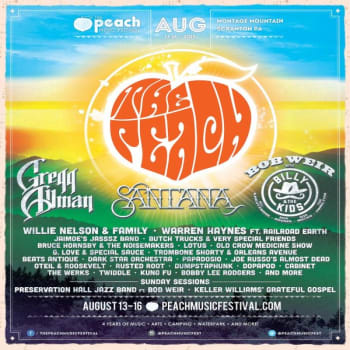 Peach Music Festival Announces 2015 Lineup