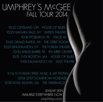 Tour Dates | Umphrey's McGee Fall Tour 2014