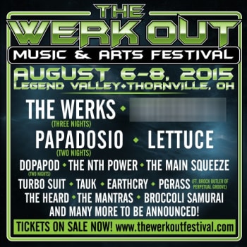 The Werk Out 2015 Initial Lineup Announcement