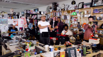 Chance Tiny Desk Screengrab