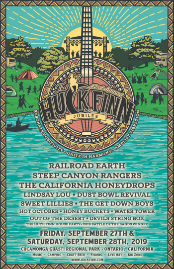 Huck Finn Jubilee 2019 Lineup 2