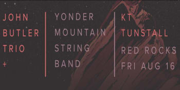 John Butler Trio Yonder Mountain KT Tunstall Red Rocks Live Stream