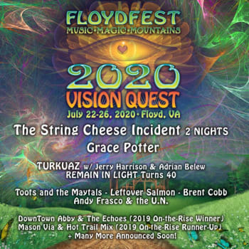 FloydFest 2020 Lineup SCI