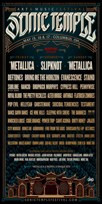 Sonic Temple Lineup 2020