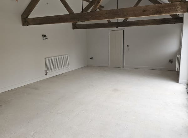 Open Plan Barn — Finished Interior