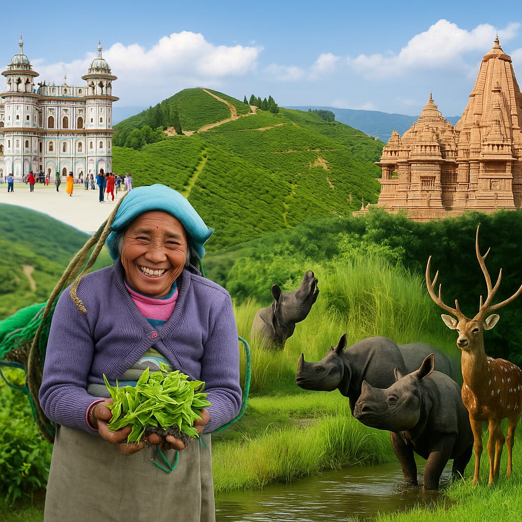 Illam · Janakpur · Sauraha · Hetauda · Dharan — Sauraha, Chitwan · Janakpur · Dharan