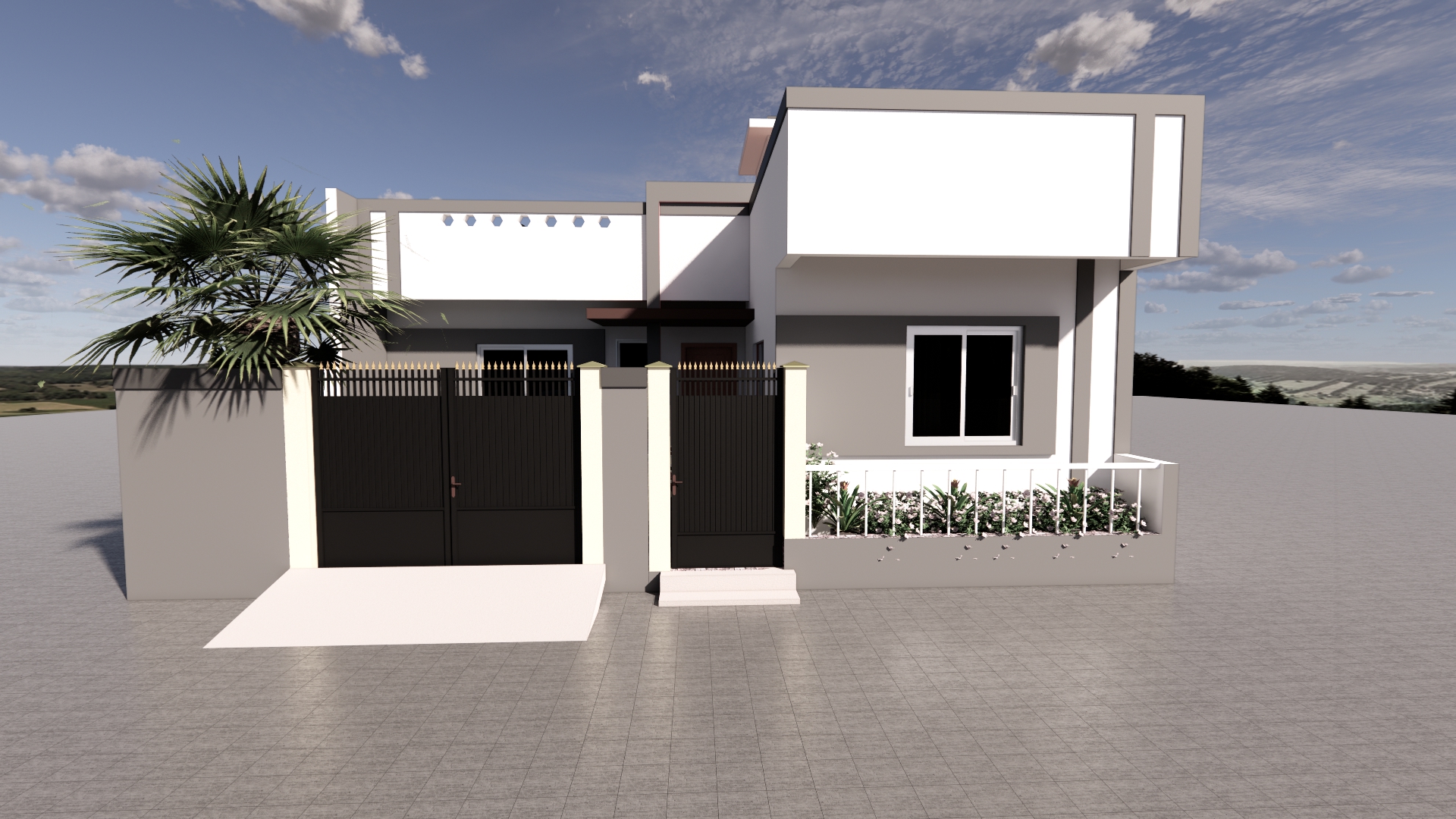 Villa F3 RDC 1