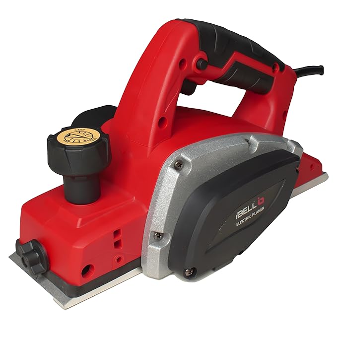 IBELL Electric Hand Planer EP82-58, 580W, Copper Armature, 16500 RPM, Planing Width 82 mm