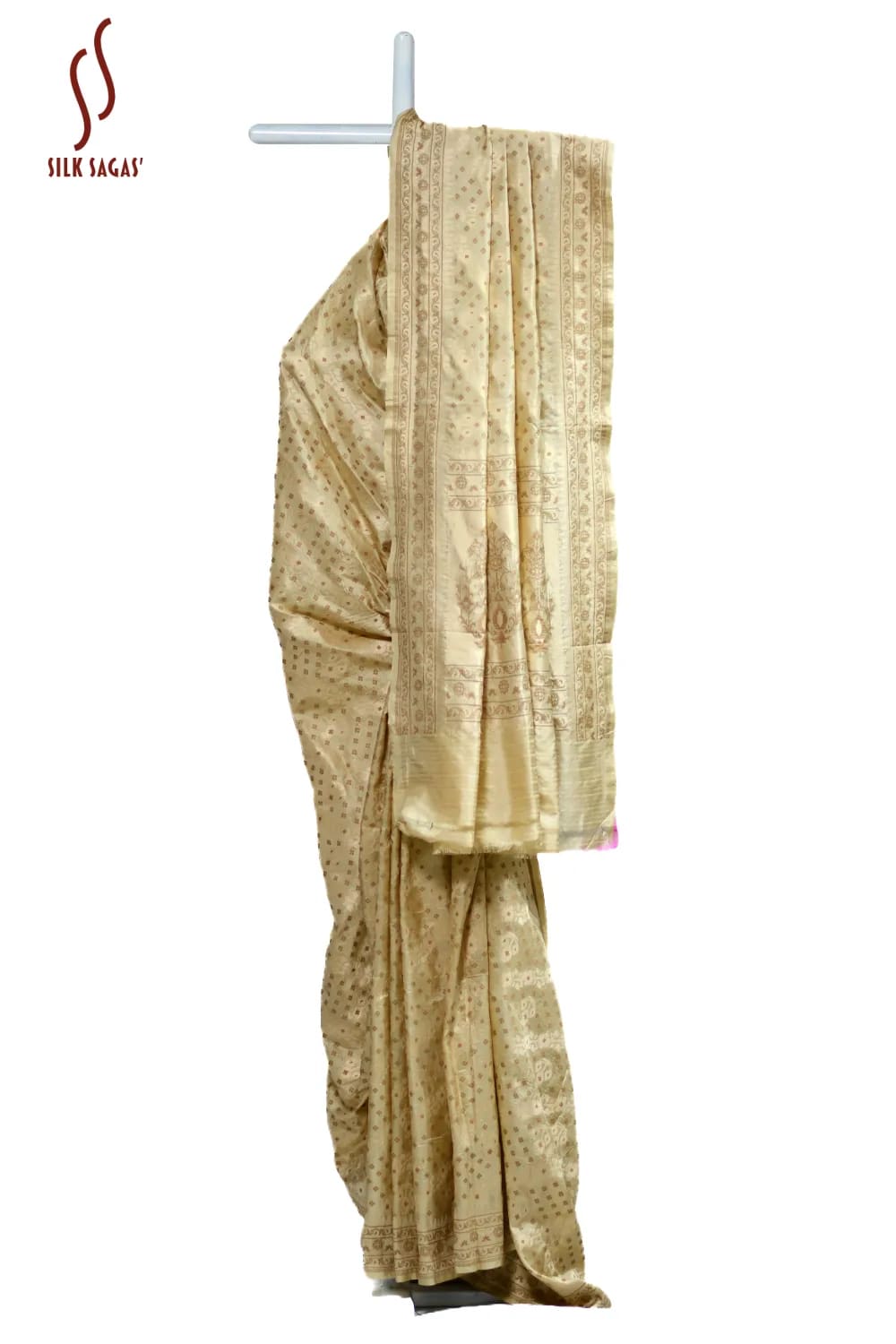 Pure Tani Bana Resham Saree