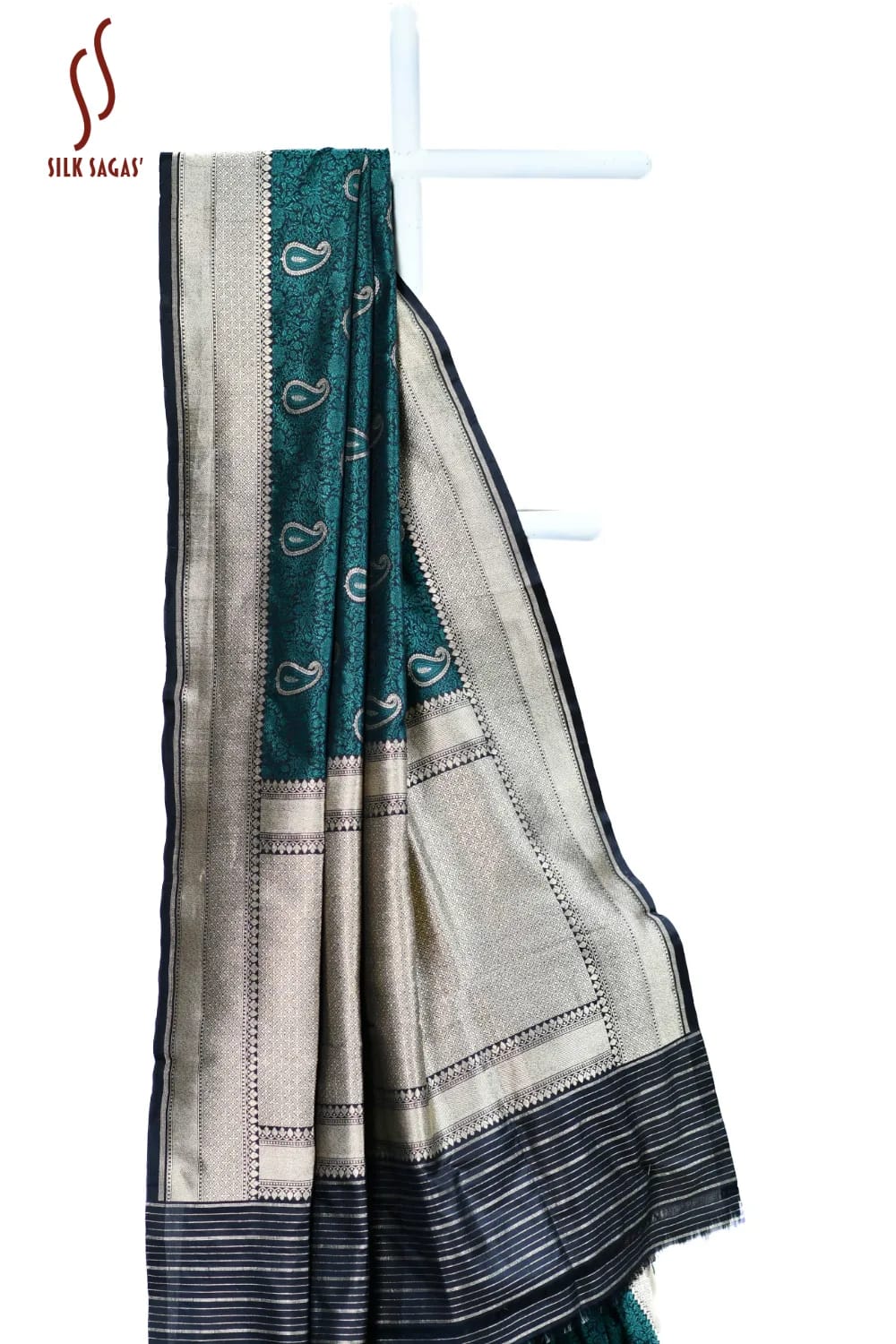 Pure Silk Tanchui Saree - Image 3