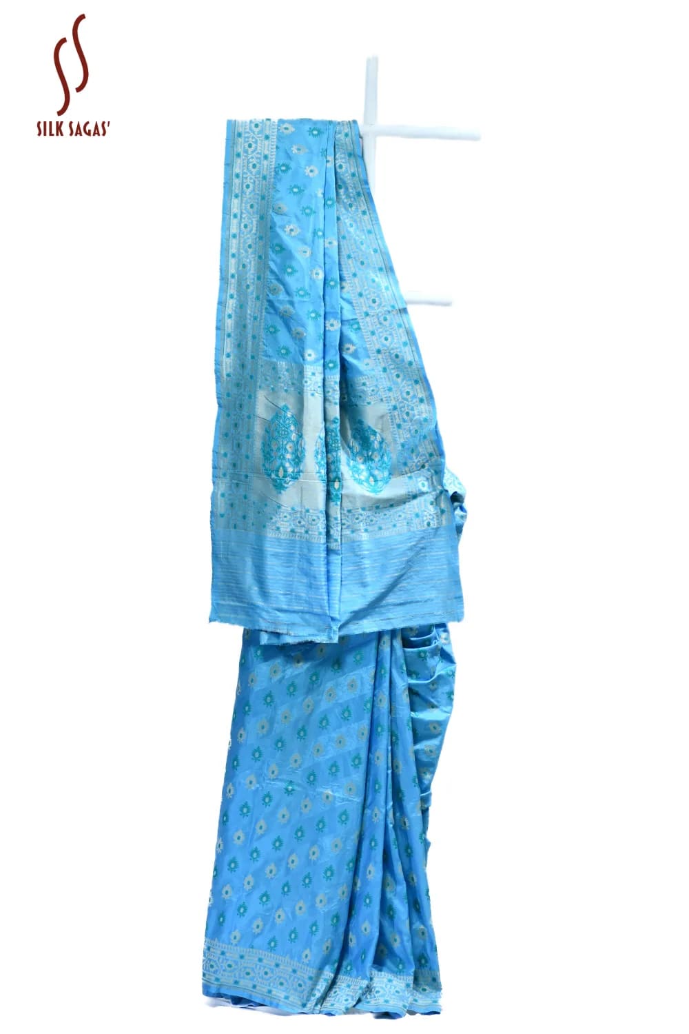 Pure Katan Silk Fancy Saree - Image 2