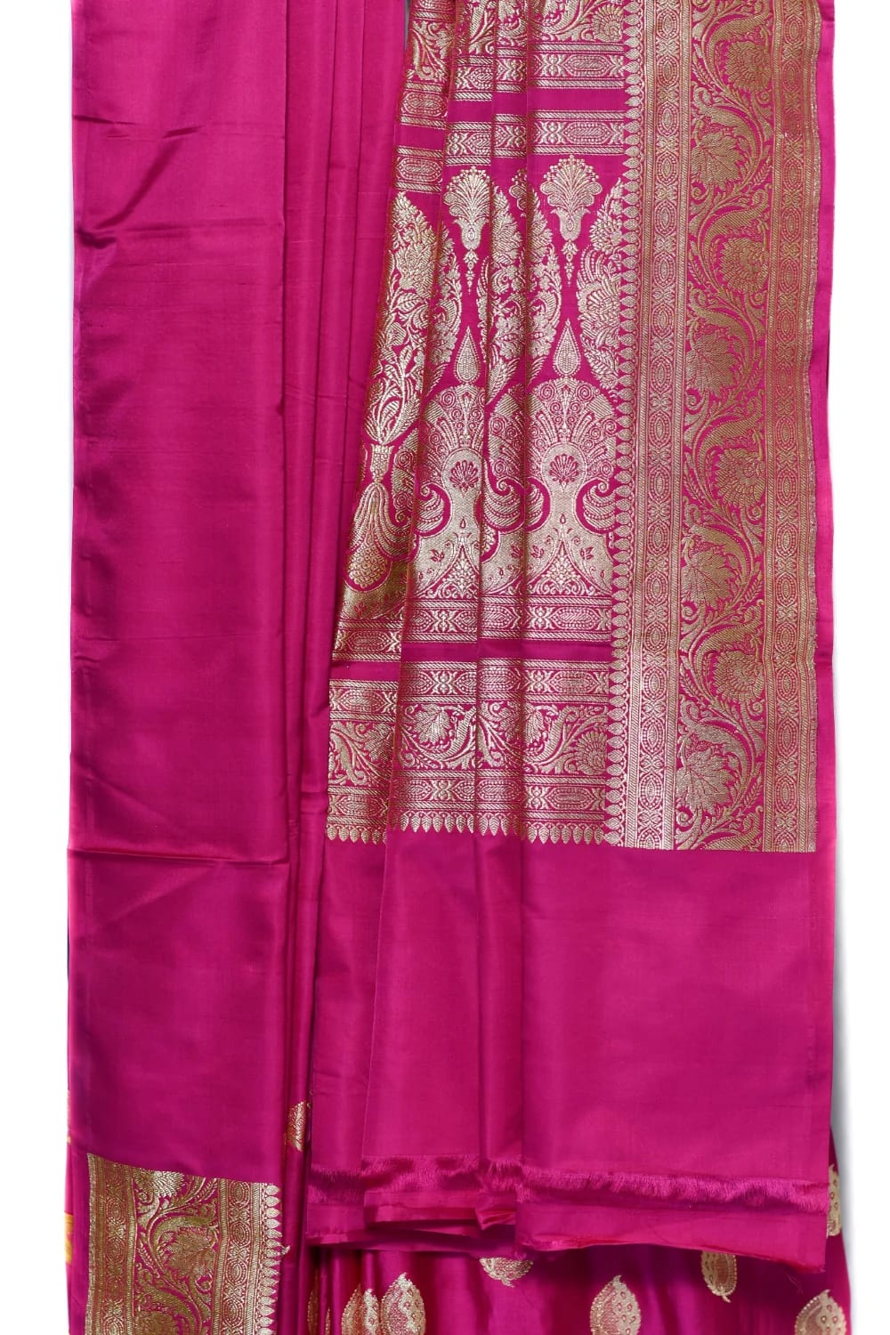 Pure Banarasi Satin Silk Saree - Image 2