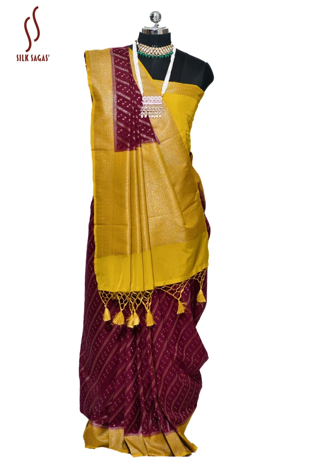 Banarasi Semi Khaddi Georgette Fancy Saree