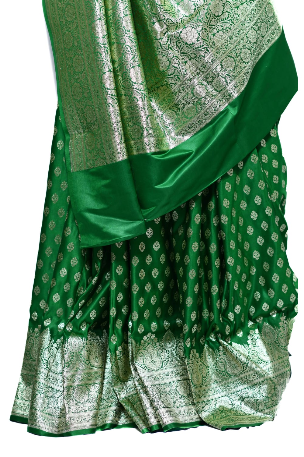 Banarasi Semi Katan Fancy Saree - Image 4