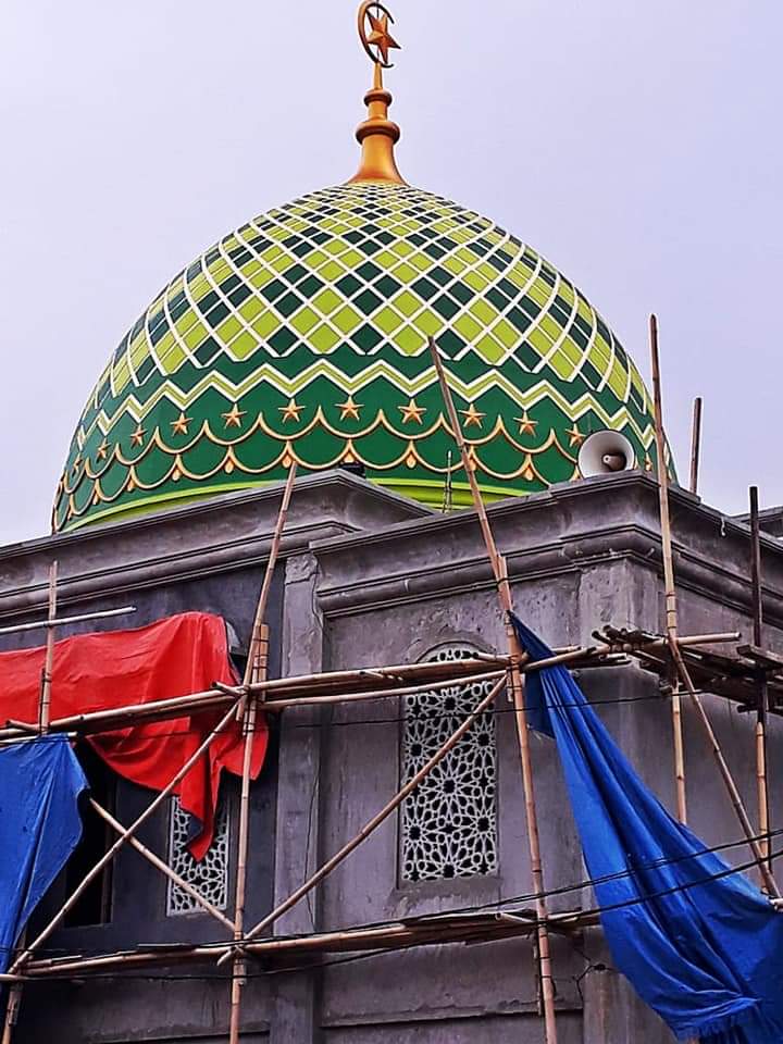 Proyek Krawangan Masif & Kaligrafi Masjid Jami’e An-Nur Bekasi
