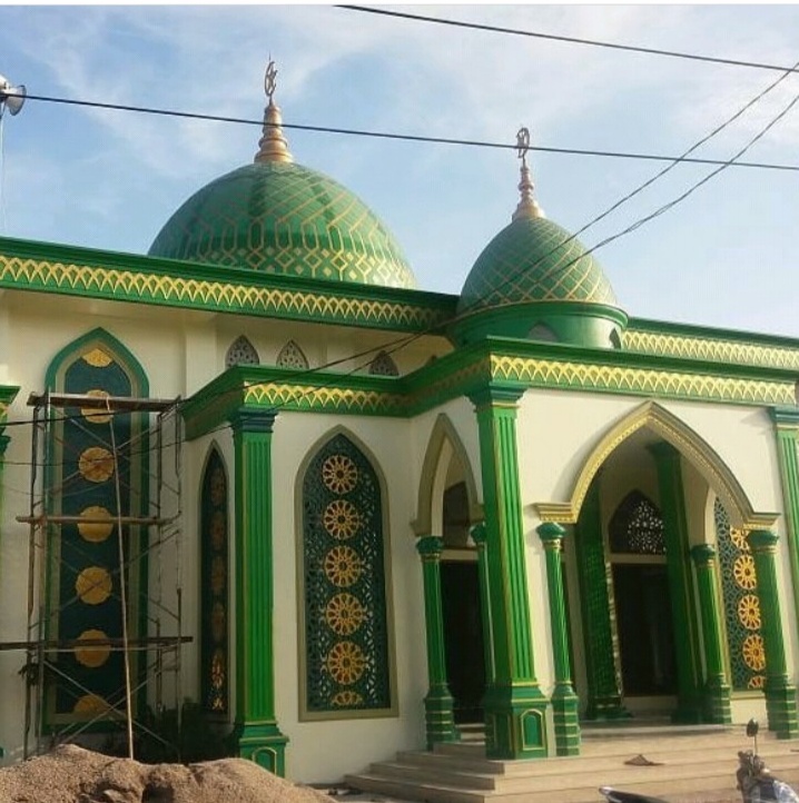 Pemasangan Kubah Masjid GRC di Bandung oleh KubahCMP