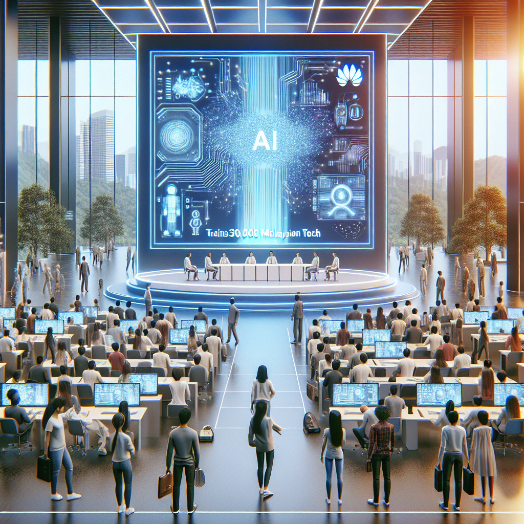 Huawei forme 30 000 talents en IA pour booster la tech malaisienne