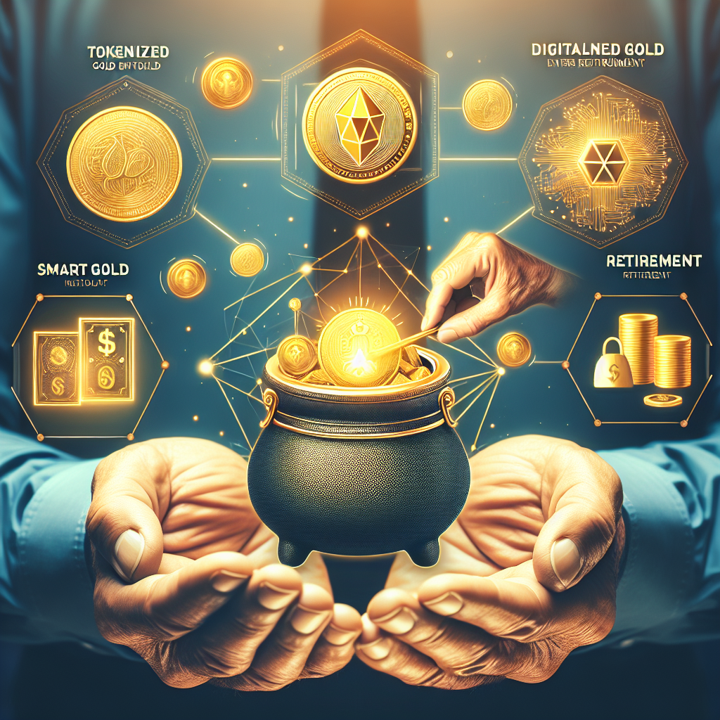 L’or tokenisé entre dans les retraites grâce à SmartGold et Chintai