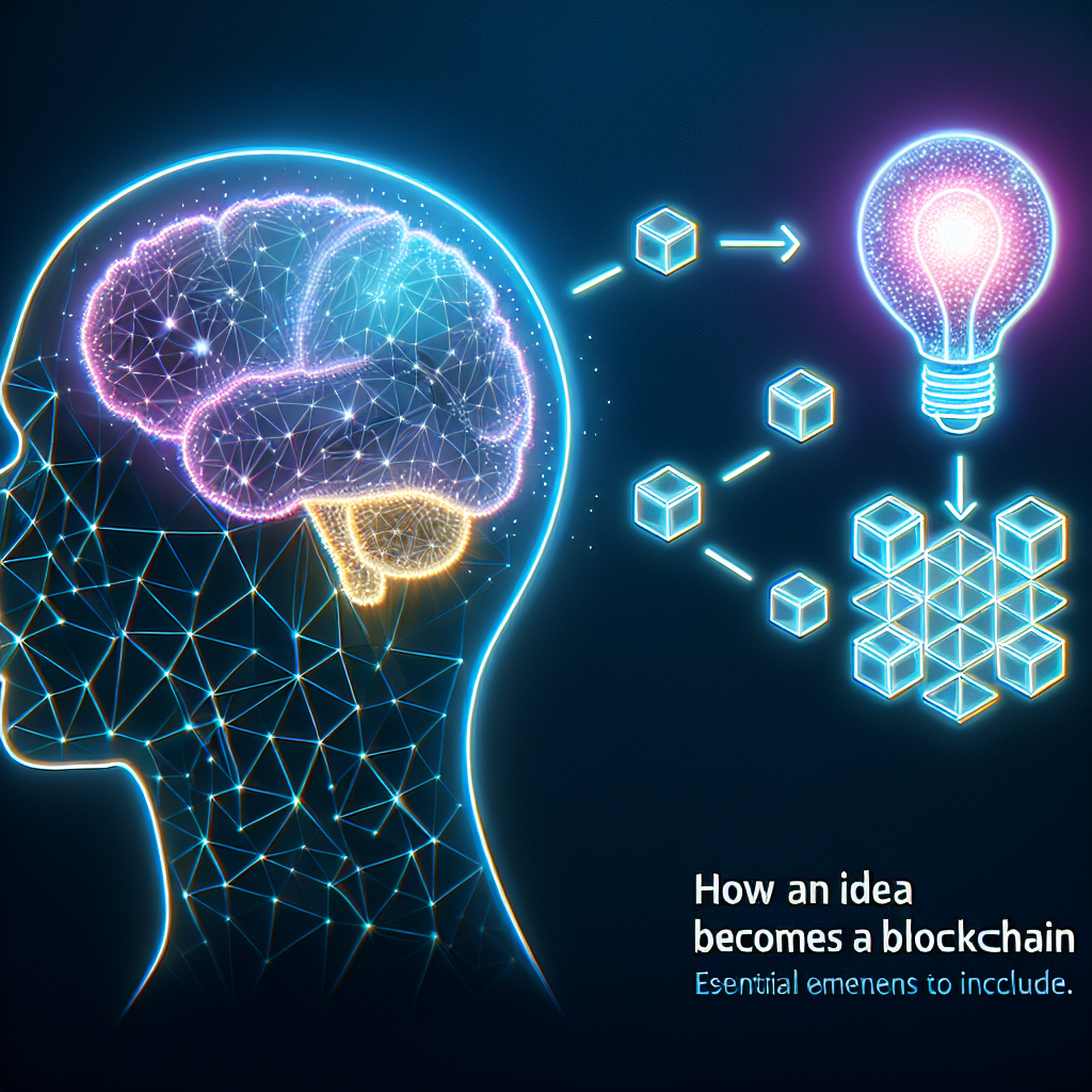 Comment une idée devient une mise à jour sur la blockchain
