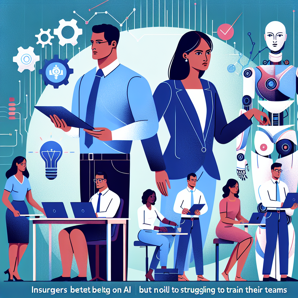 Les assureurs misent sur l’IA mais peinent à former leurs équipes