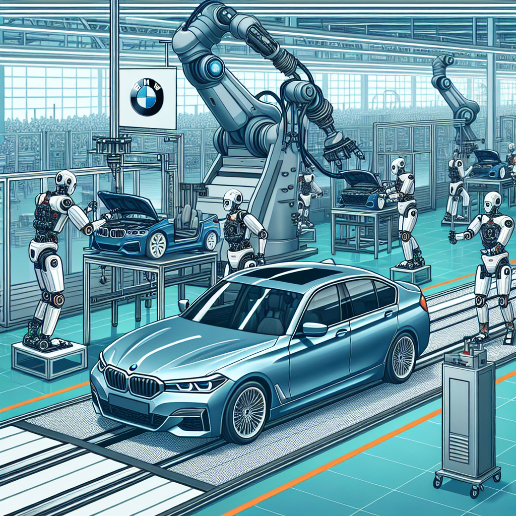 bmw intègre des robots humanoïdes dans ses usines allemandes