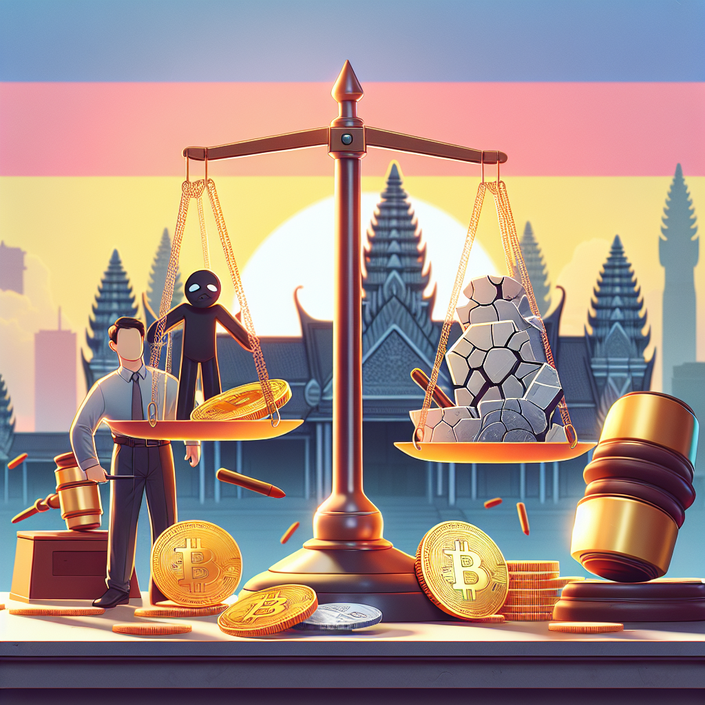 Loi cambodgienne : prison ferme pour fraudes en cryptomonnaies