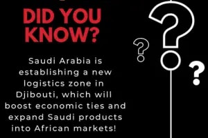 Saudi Arabia is establishing a new logistics zone in Djibouti