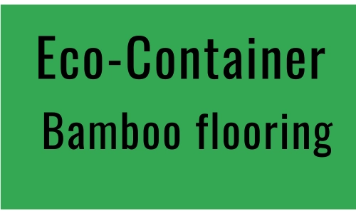 Eco Container label on containers Eco Container label on containers