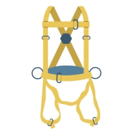 Fall protection Equipment Fall protection harnesses should be used by workers who do tasks at heights like loading goods at higher places. It prevents from falling and thereby protects from injury.