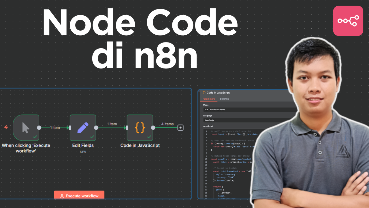 Apa Itu Node Code di n8n dan Cara Pakainya