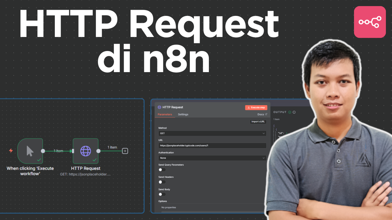 Cara Pakai HTTP Request di n8n