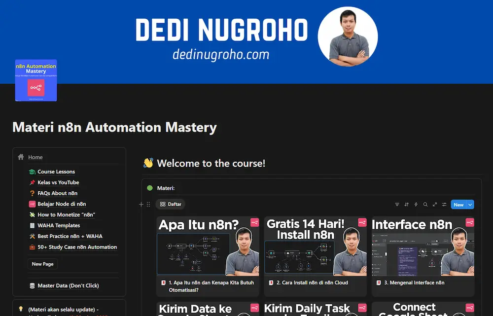 Course – n8n Automation Mastery