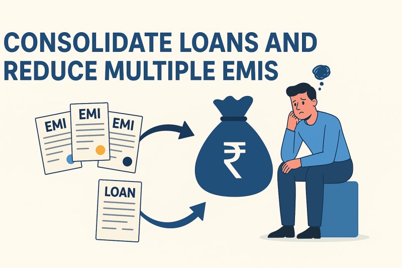 How Advance Credit Finance Advisory Helps You Consolidate Loans and Reduce Multiple EMIs
