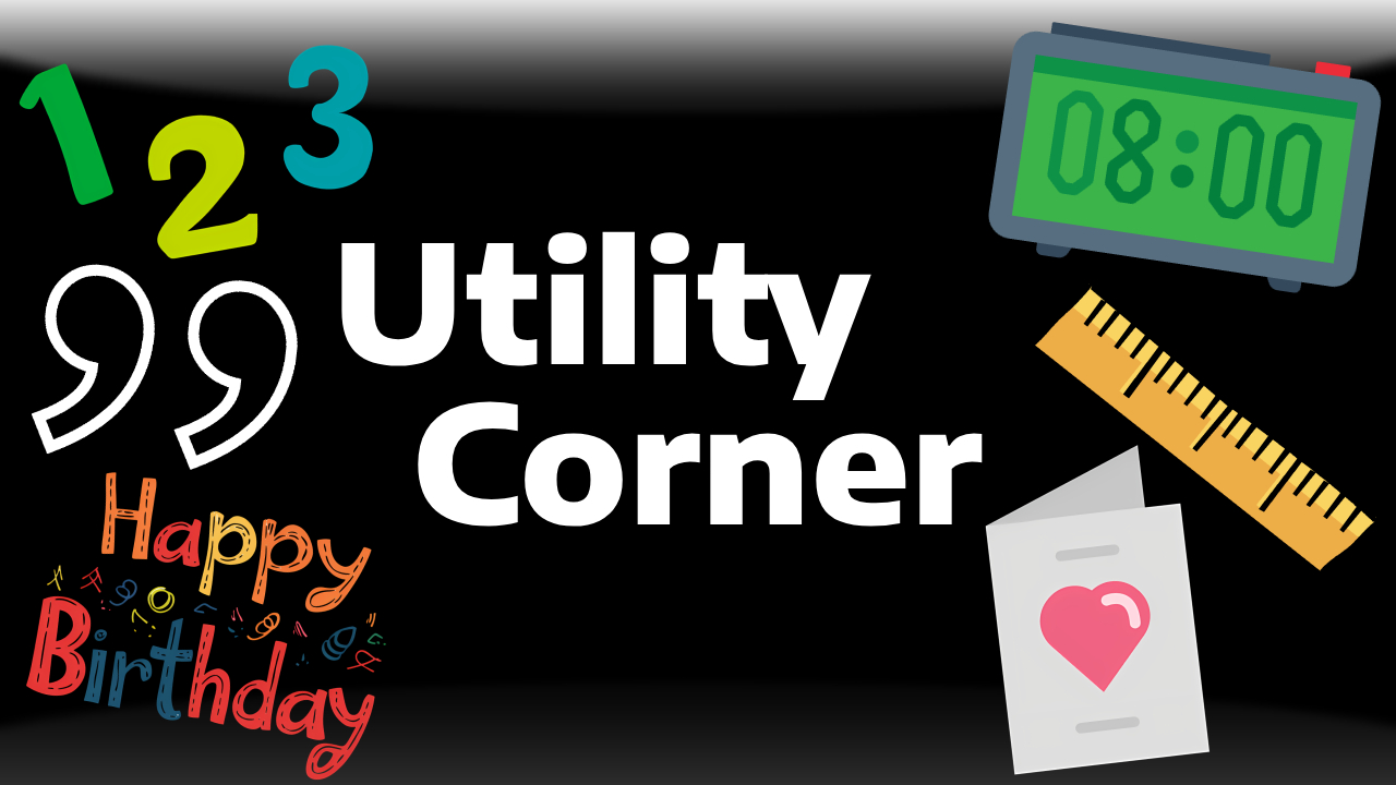 Background Image for Utility Corner. Utility Corner Background Image.