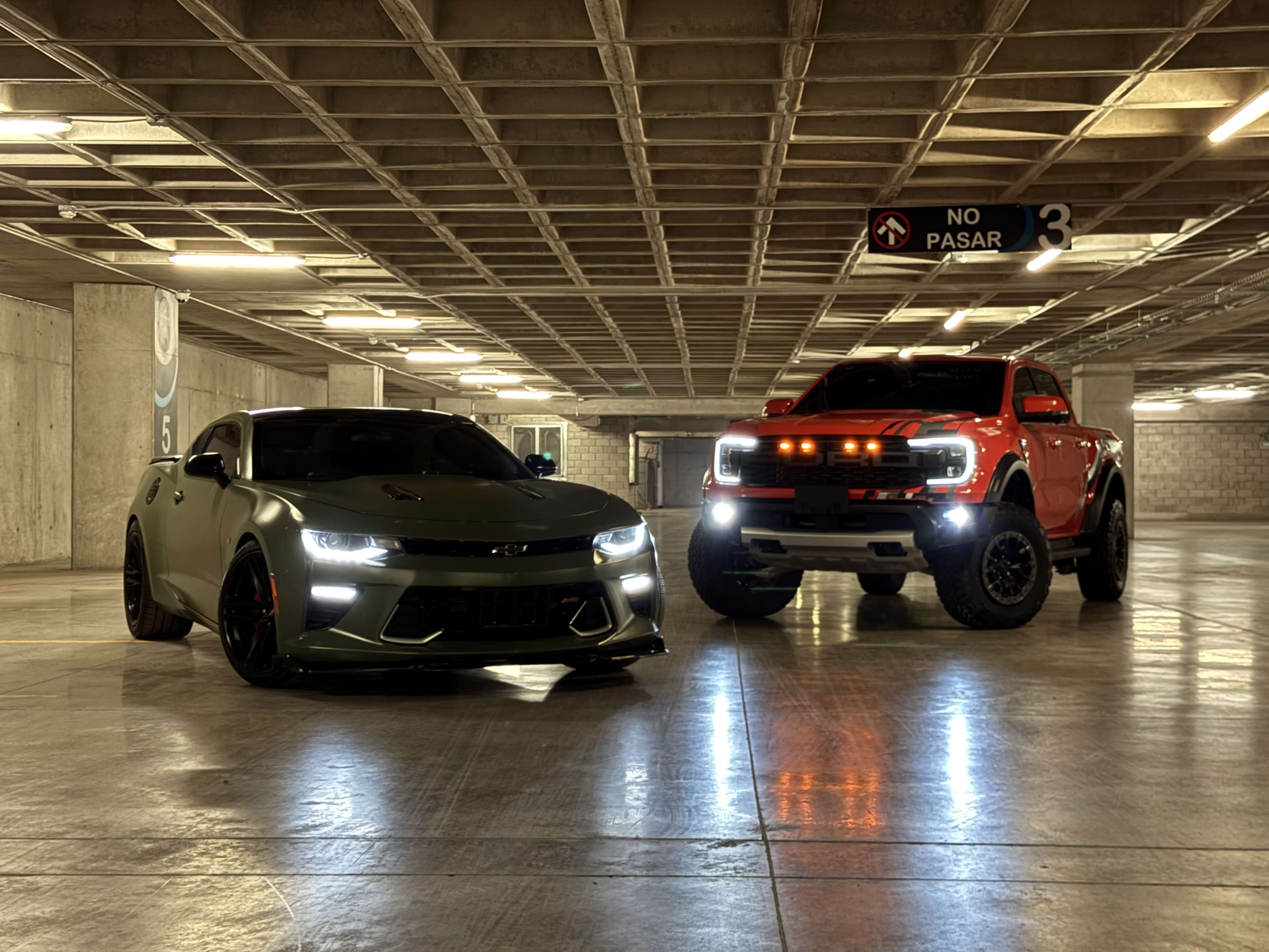 !!RANGER RAPTOR + CAMARO!!