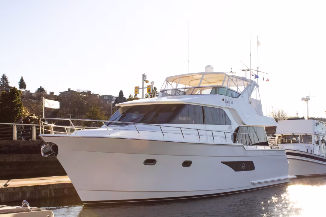 Luxury yacht