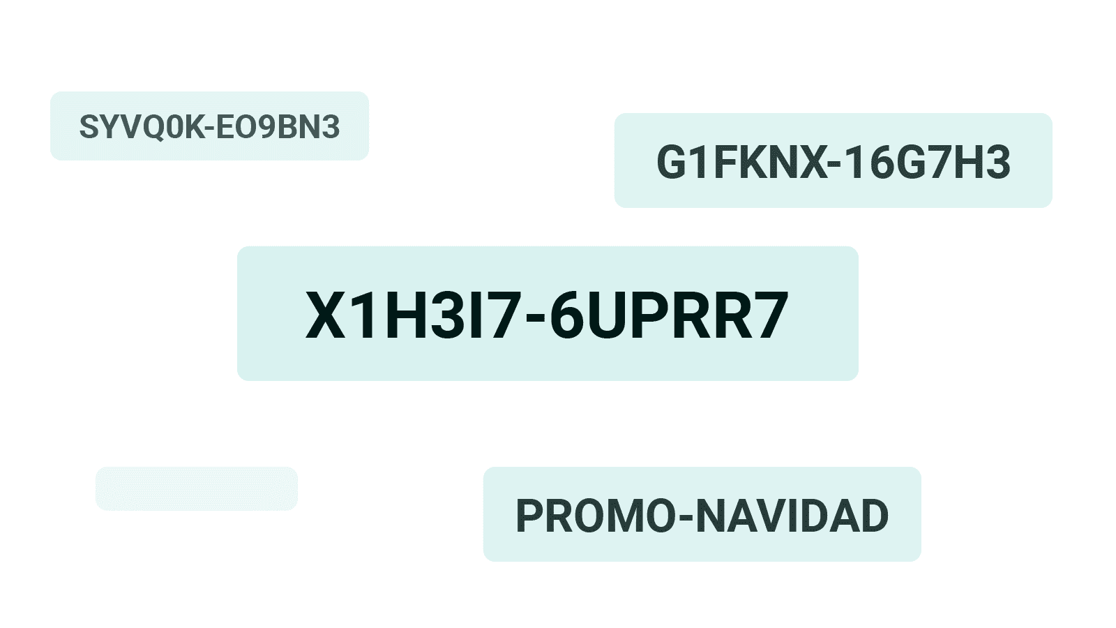 Códigos personalizados