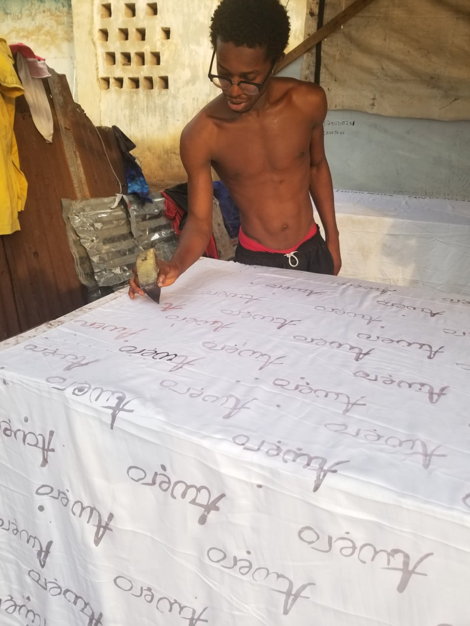 QAYUS founder at work