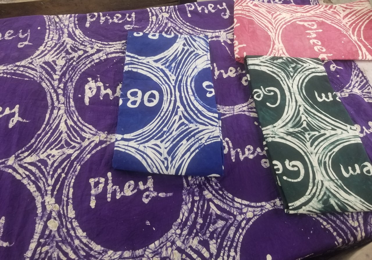 Hand Drawn Batik Name Writing