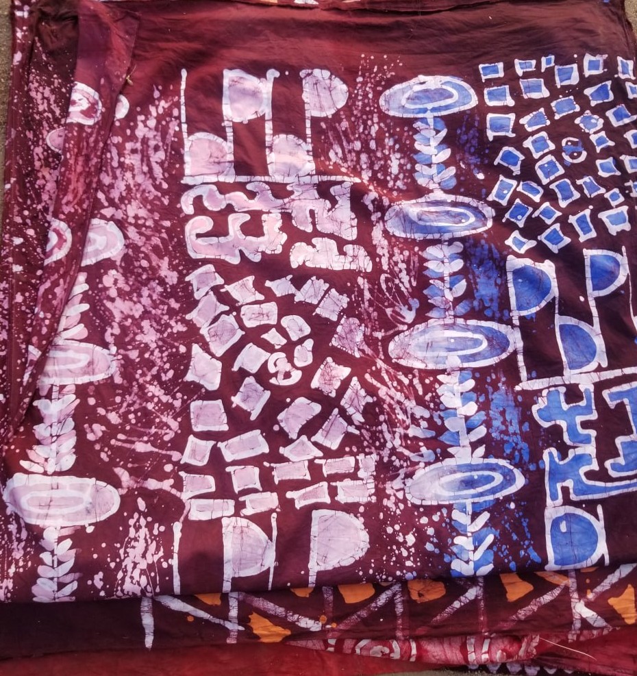 Hand Drawn Batik Multiple Colour