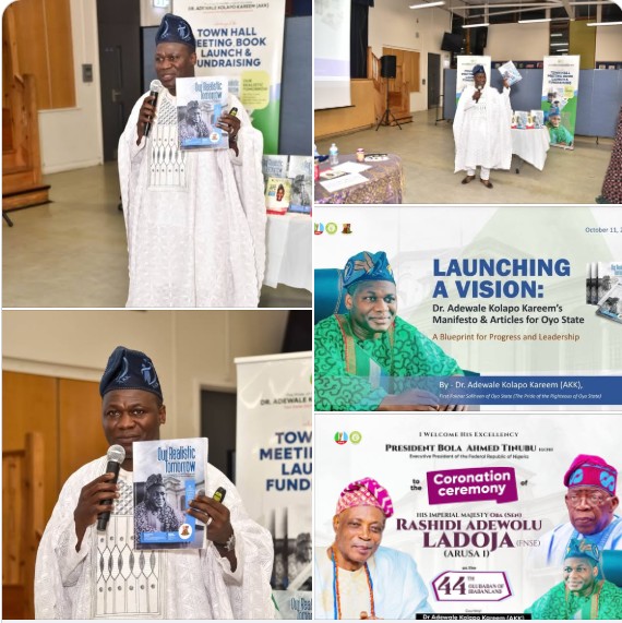 Oyo 2027: Olubadan, Alaafin, Soun, and Other Oyo Traditional Rulers to Receive AKK Book by December — Dr. AKK